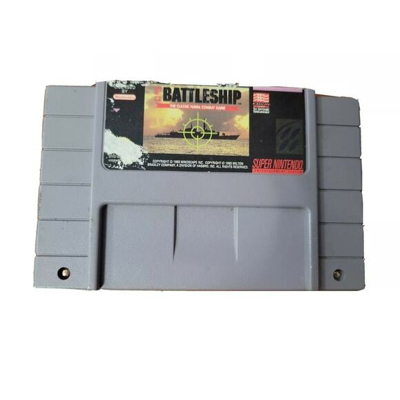Super Battleship UNTESTED Cartridge (Super Nintendo Entertainment System, 1993) - Picture 1 of 3
